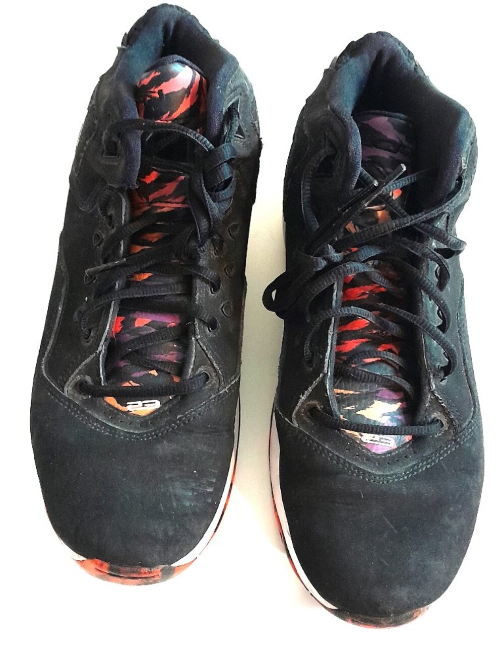 Nike Air Jordan Boys Black Mid Top Sneaker CK1425-011 Size 7 Youth